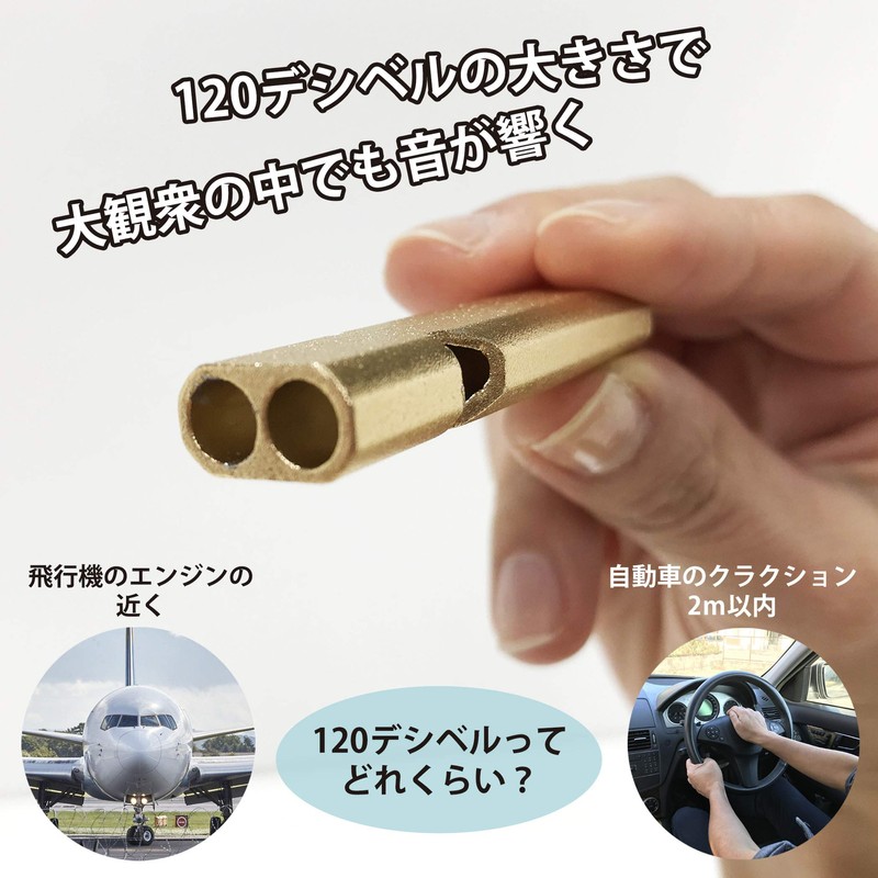 Whistle Reel Keychain with Carabiner for Whistle, Disaster Prevention, Crime