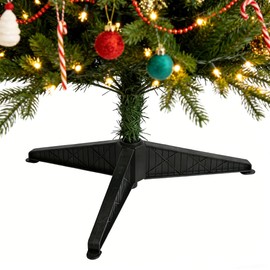 VOSCHOIX Artificial Christmas Tree Stand Replacement, Plastic Christmas Tree Legs Replacement, Foldable Xmas Tree Base Stand Holder for Xmas Trees (19mm Diameter)