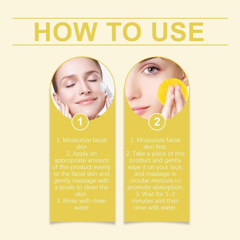 Facial Glow Set - Glow Wash, Glow Up Pads (40