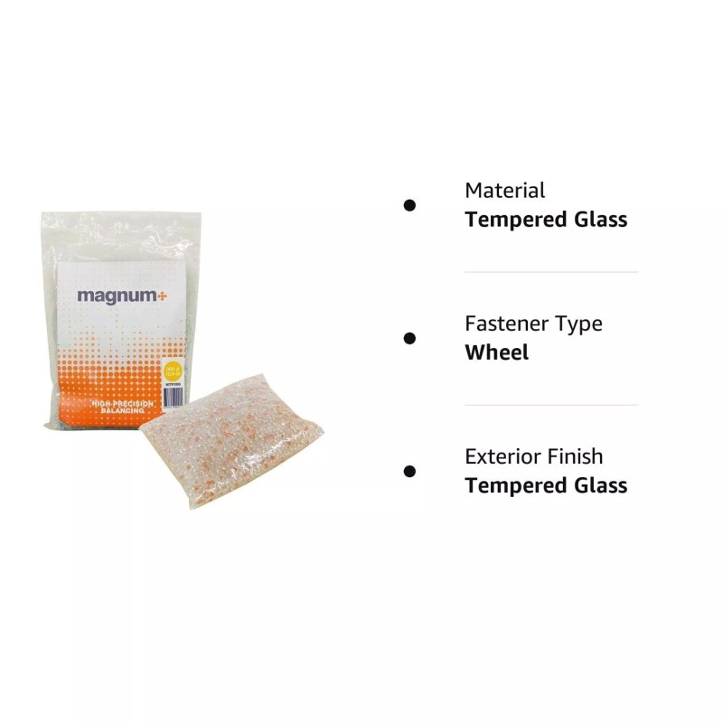 Magnum+ Tire Balancing Beads, 8.5oz Wheel Balance Beads TPMS Compatible