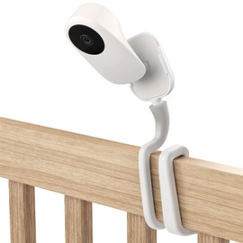 TIUIHU Flexible Crib Mount for Nooie Baby Monitor, Versatile Twist Mount for Nooie Baby Monitor