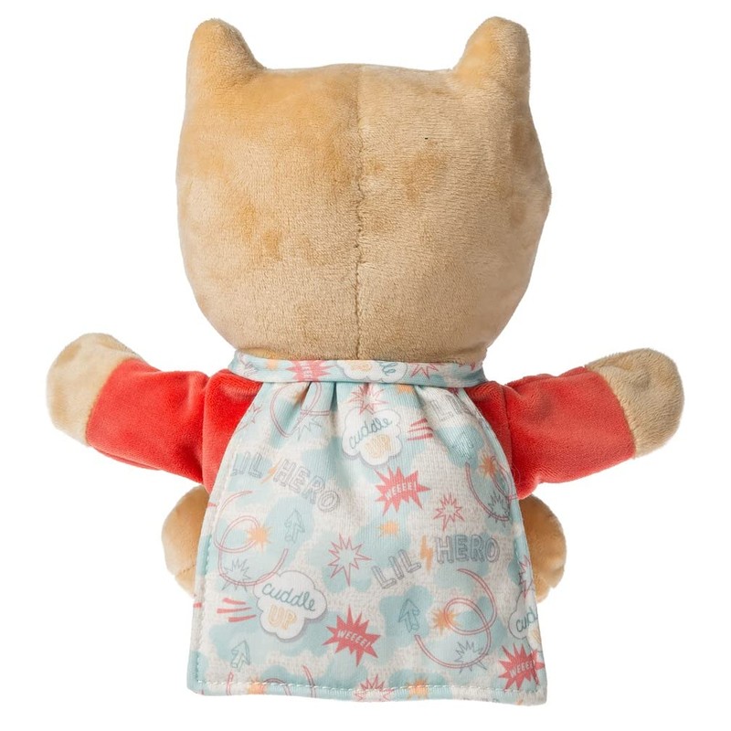 Mary Meyer Hand Puppet Soft Toy, 11-Inches, Lil' Hero