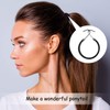 Hotop 15 Pieces Elastic Hook Hair Tie Styling Ponytail Holder