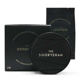 The Beautiful Black Tension Fit Mesh Cushion 13g - Product + Refill / 수려한 더 블랙 텐션 핏 메쉬쿠션 13g-본품+리필