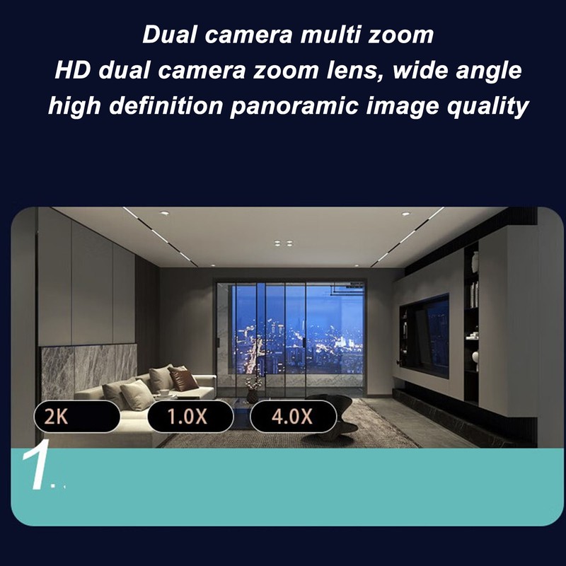 Home Security Camera 360 Degree 3MP WiFi Wireless Indoor Camera