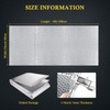fowong Reflective Insulation Roll, Aluminum Foil Window Insulation for Winter,