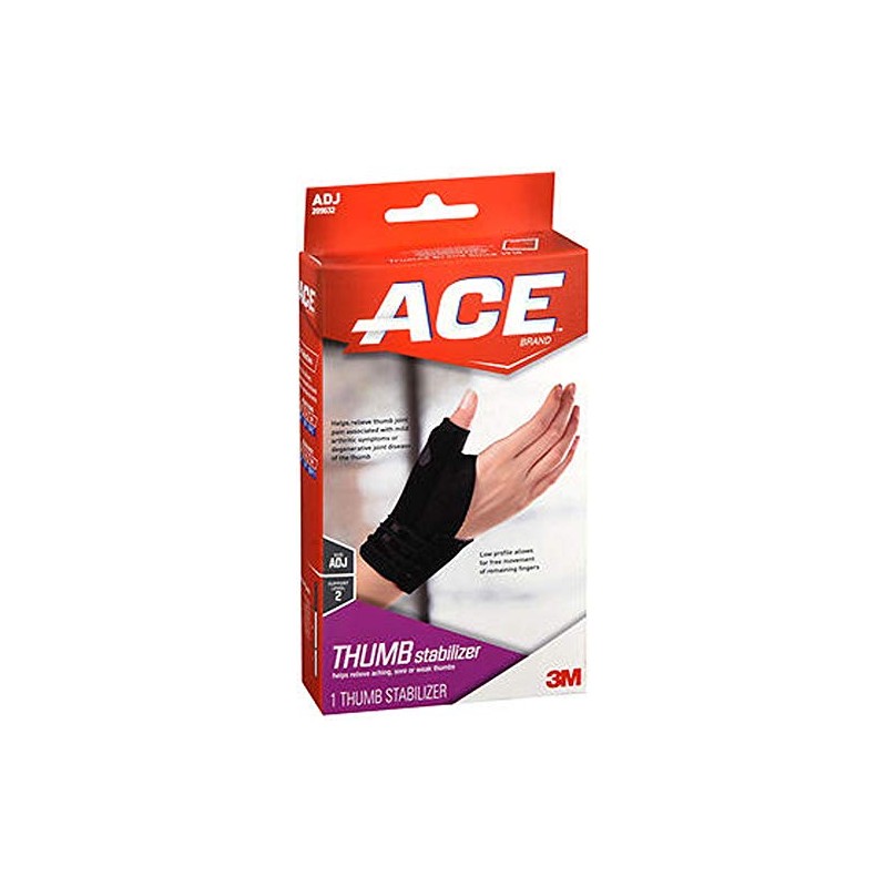 Ace Thumb Stabilizer Adjustable #209632-1 ea., Pack of 2