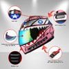 WOW Youth Motorcycle Full Face Helmet Street Bike BMX MX