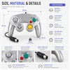 GameCube-Compatible Wired Controller for Retro Gaming – Responsive Joystick Gamepad