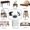 Furniture Glides Sliders-Furnigear PTFE (Teflon) Chair Leg Movers Sliders for
