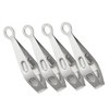 SUPVOX Tweezers Supplies 4pcs Small Tweezers for Kitchen Portable and