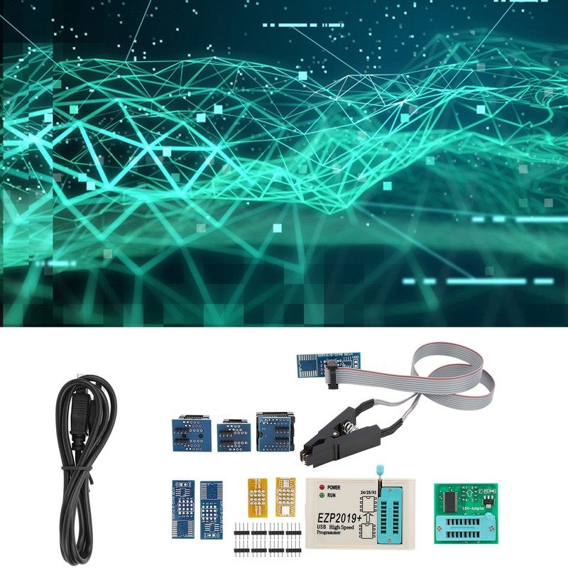 High Speed Programmer Socket Printed Circuit Board 9 Seats for