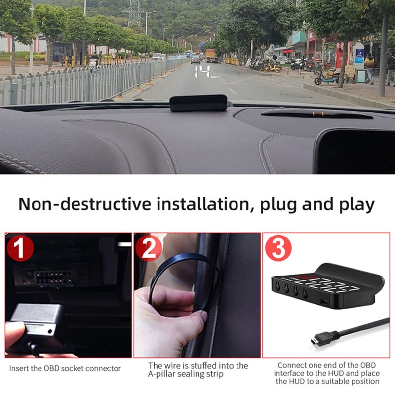 Car HUD Head Up Display, 2025 Upgrade Head Up Display