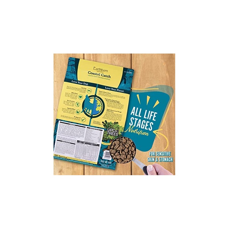 Earthborn Coastal Catch Dry Dog Food 4 Pound