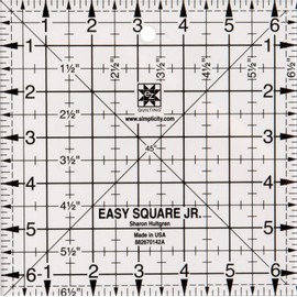 EZ Quilting 882670142A Square Junior Acrylic Template