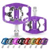 IMPALAPRO - Dual Function Bicycle Flat Pedals and SPD Pedals