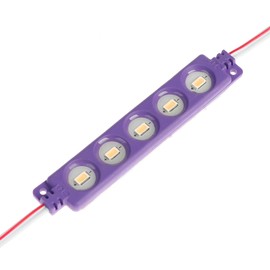 Purple LED Module DC12V 1.2 W Sign led Strip Light with Tape Adhesive Backside (200PCS Pack)