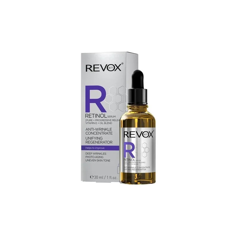 Revox B77 Crema, Suero & Gel Facial · Retinol Anti-arrugas