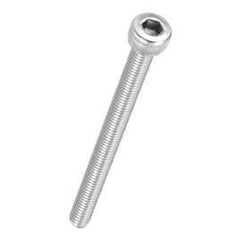 Kozelo 60pcs Socket Head Cap Screws - [M4-0.7 x 50mm] 304 Stainless Steel Allen Socket Drive for Electrical Motor 3D Printing Fan Engine Replacement Use, Silver