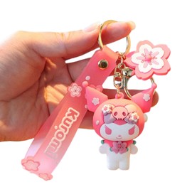 Cute Anime Keychains, Kawaii Keyring Merchandise, Gifts for Friends and Cute Anime Fans (A-1pcs)
