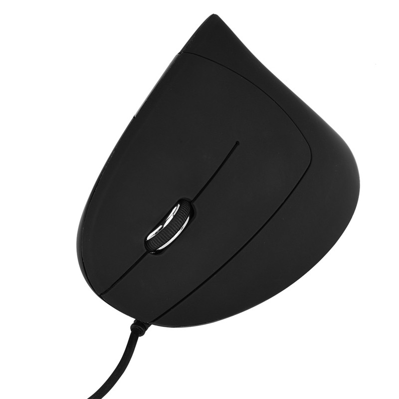USB Wired Left Hand Vertical Mouse Ergonomic Gaming Mouse Wrist