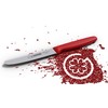 KAUFGUT COLTELLO UNIVERSALE COLORI ASSORTITI SEGHETTATO 11CM GIESSER 53354