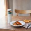 Smile LALALUCTUS Tea Bottle with Strainer, Vacuum, Double Wall Structure,