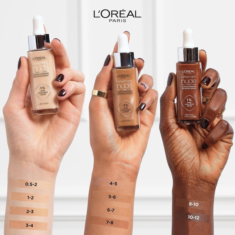 L'Oréal Paris Tinted Serum Nourishing Liquid Foundation with Hyaluronic Acid