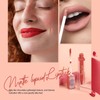 Flüssiger Matt Lippenstift Set, 6 Stück Velvet Lipstick Langanhaltend mit