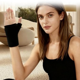 Wrist ice gel sleeve, hot and cold compress pack, icing spandex band ONE/FREE