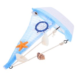 Gatuida Miniature Sailboat Model Decoration Nautical Themed Beach Decor for Parties Photography and Home Styling for Coastal Decor Enthusiasts