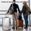 WhizNook Suitcase Protective Cover, Transparent, 30 Inches, Suitcase Cover, Suitcase
