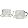 Maxwell & Williams Blend Double Wall Cup & Saucer 80ML