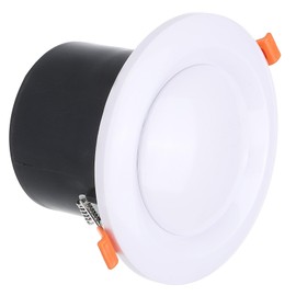 PATIKIL 4 Inch Round Air Vent Spring Loaded, ABS Adjustable Soffit Exhaust Vent Cover Ceiling Wall Air Diffuser for Home Living Room Kitchen Office Ventilation, White