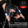 CXJYSD Par De Guantes con Linterna Led,Guantes Ligeros Y Elásticos