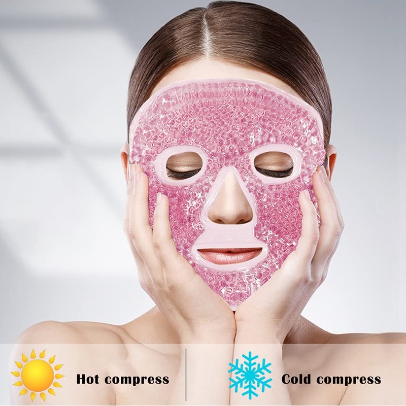 Gel Face Mask, Eye Mask, Cooling Mask, Face Mask, Reusable