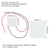 MECCANIXITY TEC1-12706 Semiconductor Refrigeration Tablets 15.8V 6A 51W Heatsink Thermoelectric