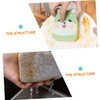 Baluue 8pcs Multi-Function Dish Sponges for Efficient Cleaning Random Styles