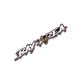 Bay Area California Flag Decal Vinyl Printed Bumper Window Sticker ((2) 10" inch Width)