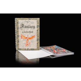 CORACREACRAFTS Fantasy Sticker Book 15 Pages