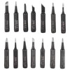14Pcs Soldering Iron Tips External Heating Copper Welding Head Solder