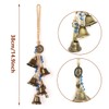 AIMALL 2 PCS Witch Wind Bell, Commemorative Door Bell with