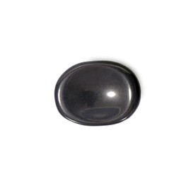 L PEDRA & CRYSTAL Worry Stone A Handheld Comfort to Ease Stress, Enhance Focus, and Promote Inner Peace (Black Jasper Worry Stone).