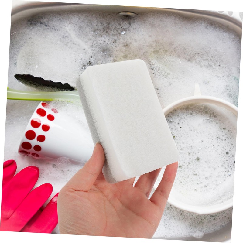 CHILDWEET 10pcs Multi-use Kitchen Cleaning Sponges Soft Absorbent Scrubbers for