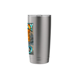 Cool Husky With Shades Husky Dad For Husky Dog Lover Stainless Steel Insulated Tumbler