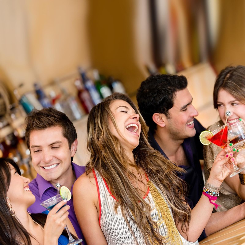 CCINEE 200pcs Disco Ball Cocktail Picks,70's Silver Bamboo Toothpicks Skewers