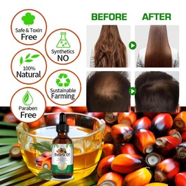 Batana oil,Batana aoilfor hair growt,nti-hair loss,raw Batana oil,100% PURE & NATURAL Wild Growth Hair Oil100%，Botana oiThicker,Adds Shine, and Repairs Damage, Fuller Hair Oil for Healthier, 60ML