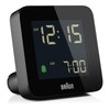 Braun BC09 Digital Travel Clock - Black