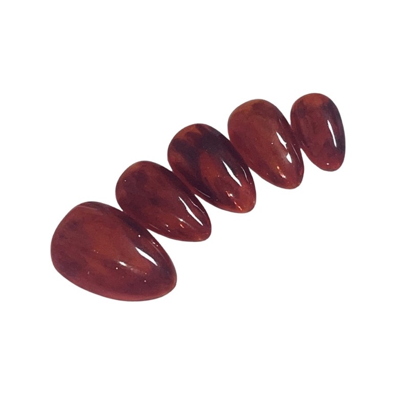 Amber Seok Handmade Nail Tips - Square (Length - part