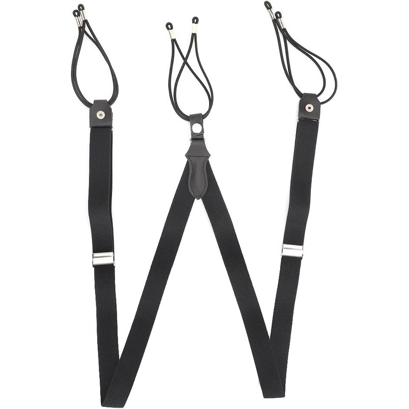 Tirantes en Forma de Y con Correas ajustables.